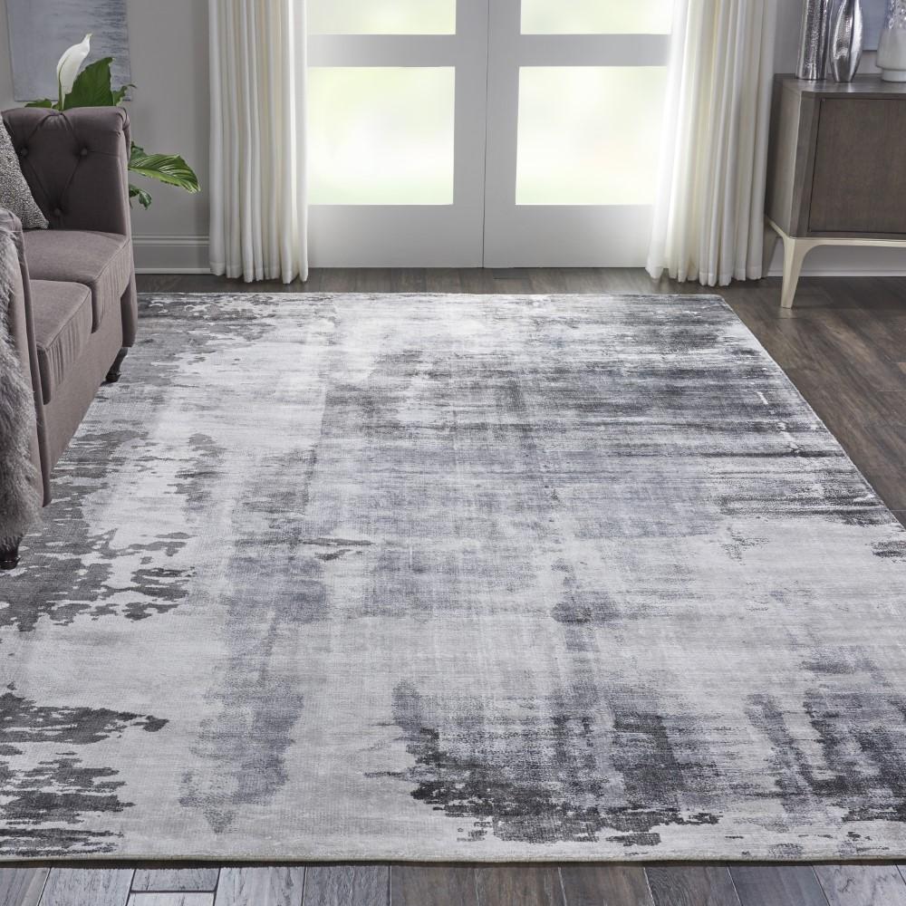 Kathy Ireland Home - Safari Dreams KI373 Grey 8x11 Oversized Rug - KI373-99446177476_CLOSEOUT veiw 2