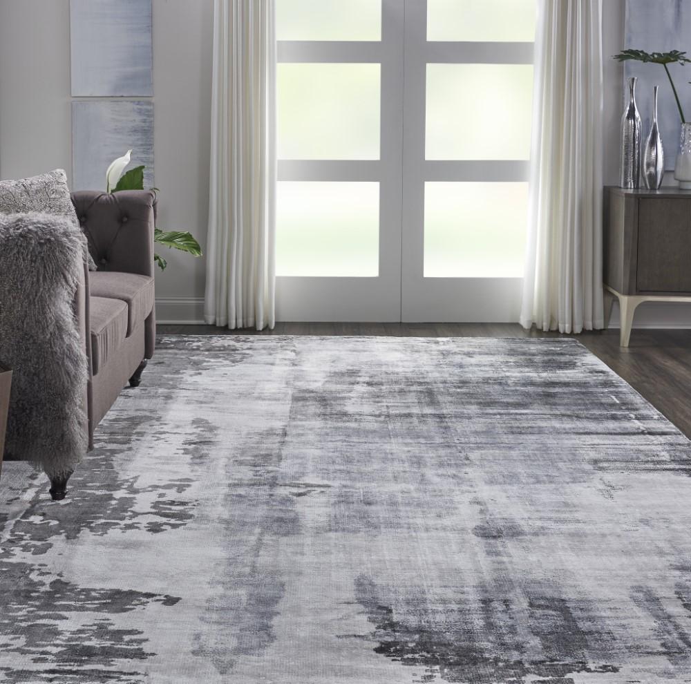 Kathy Ireland Home - Safari Dreams KI373 Grey 8x11 Oversized Rug - KI373-99446177476_CLOSEOUT veiw 3