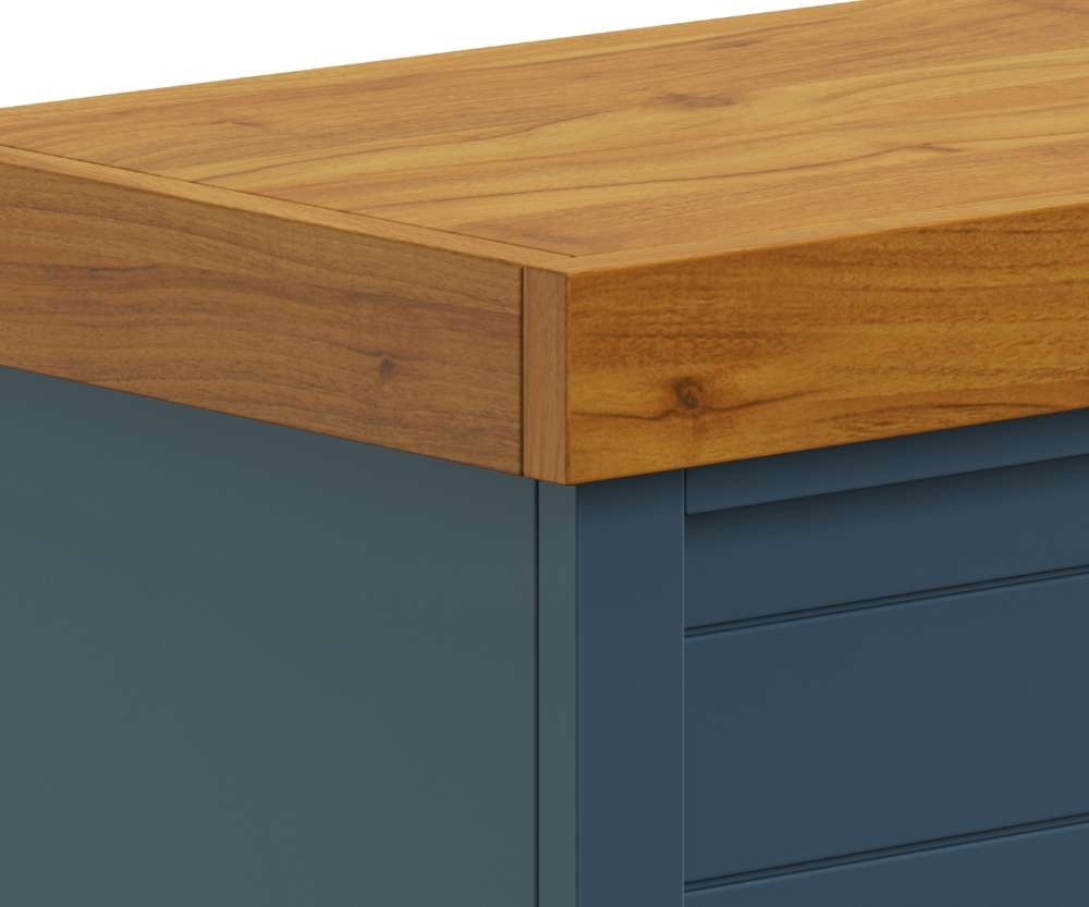 Legends Furniture - Washington 48in Electric Fireplace Console in Blue - WA5111-BWK veiw 5