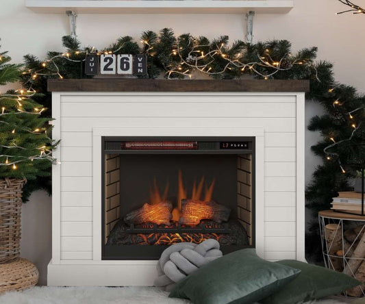 Legends Furniture - Washington 48in Electric Fireplace Console in White - WA5110-BJW veiw 1