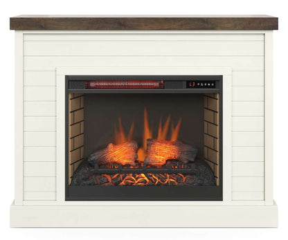 Legends Furniture - Washington 48in Electric Fireplace Console in White - WA5110-BJW veiw 6