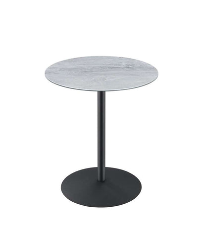 Lilola Home - Circa End Table with Gray Marble Textured Top  - 98025 veiw 1