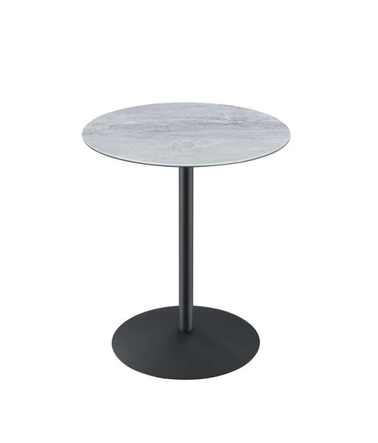 Lilola Home - Circa End Table with Gray Marble Textured Top  - 98025 veiw 2