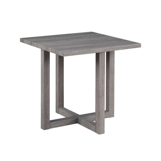 Lilola Home - Moseberg Distressed Gray End Table - 98012 veiw 1