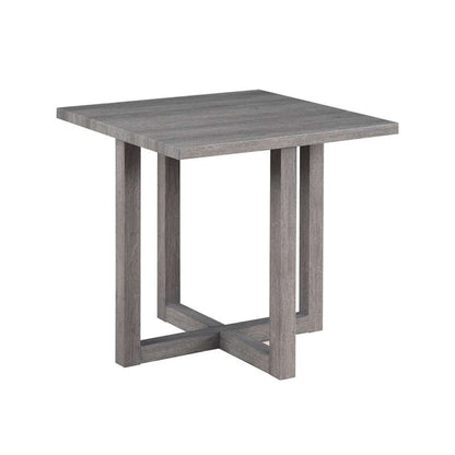 Lilola Home - Moseberg Distressed Gray End Table - 98012 veiw 2