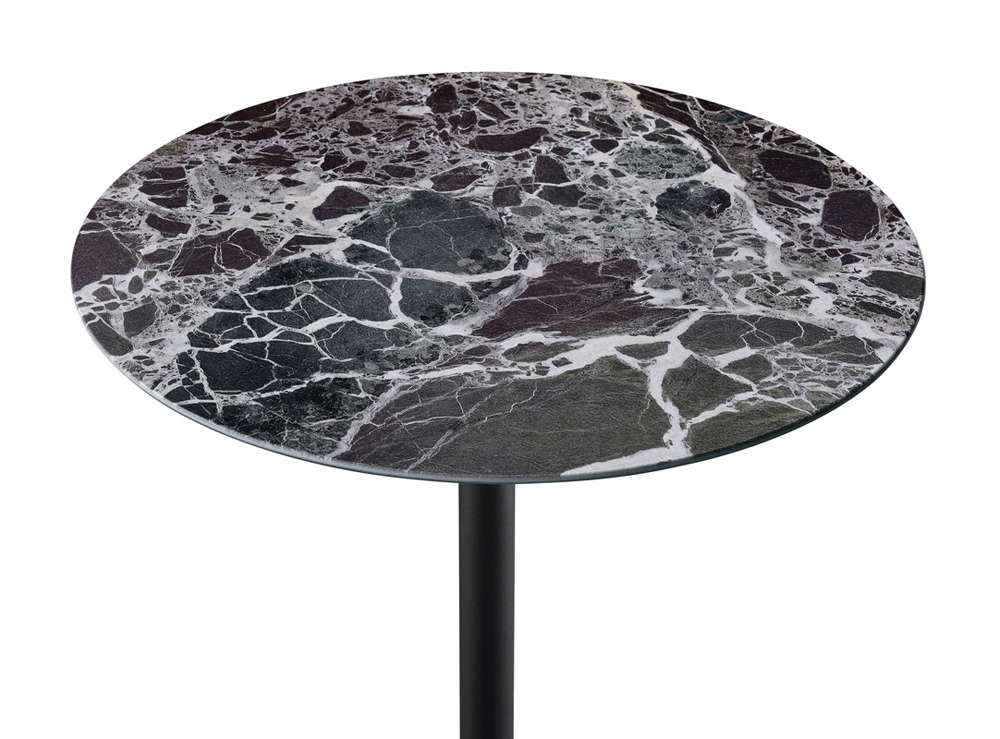 Lilola Home - Orbit End Table with Height Adjustable Black Marble Textured Top - 98021 veiw 4