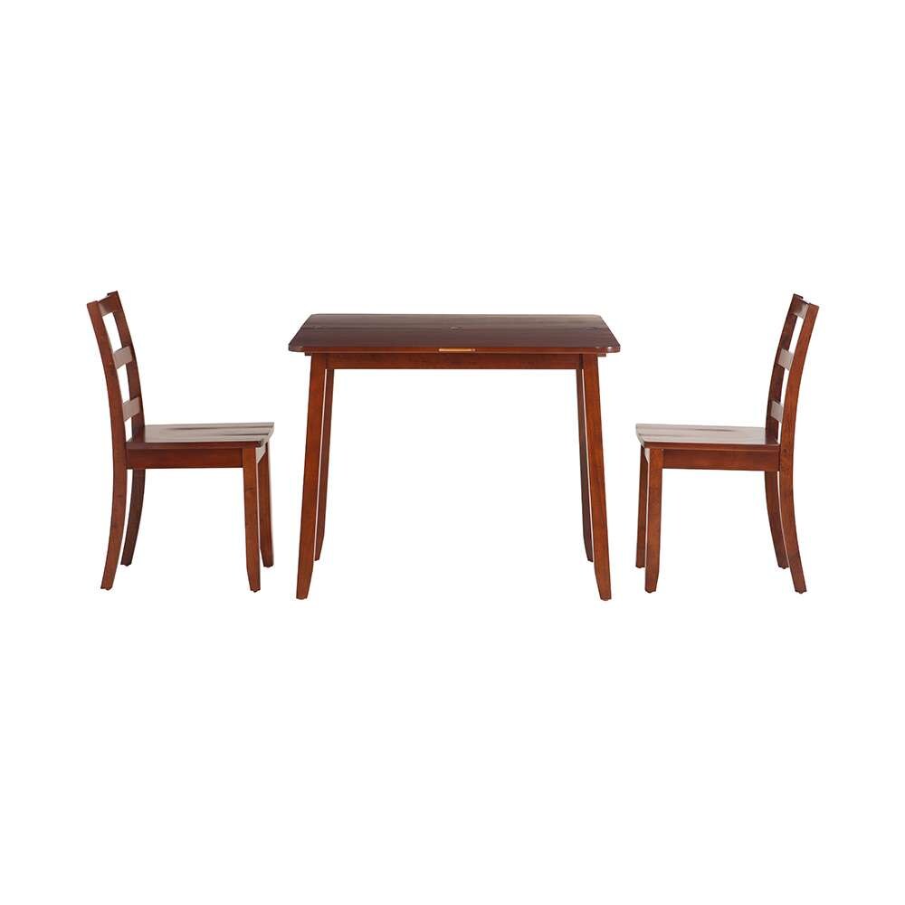 Linon Home Decor - Brenton 3Pc Folding Dining Set Brown - DT105BRWN01U veiw 2