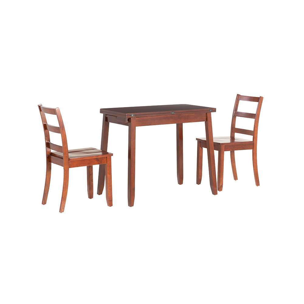 Linon Home Decor - Brenton 3Pc Folding Dining Set Brown - DT105BRWN01U veiw 9