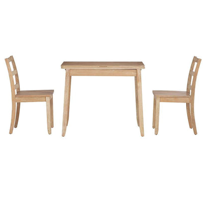 Linon Home Decor - Brenton 3Pc Folding Dining Set Grey Wash - DT105GWSH01U veiw 7