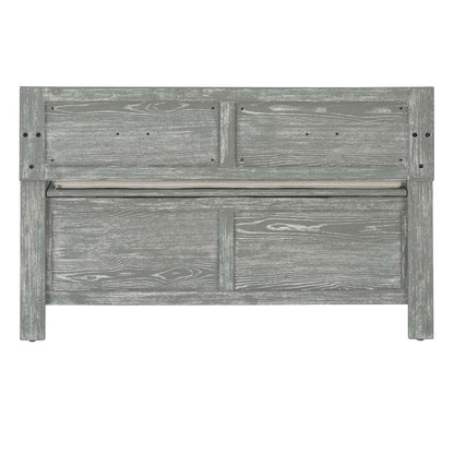 Linon Home Decor - Carlton Bench Weathered Grey - BH213GRY01KDU veiw 5