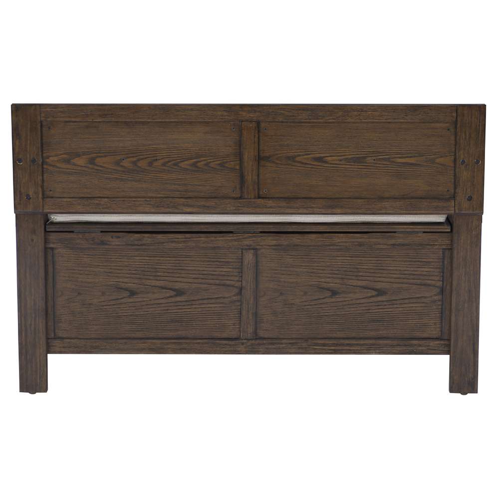 Linon Home Decor - Carlton Bench Rustic Umber Brown - BH213BRN01KDU veiw 5
