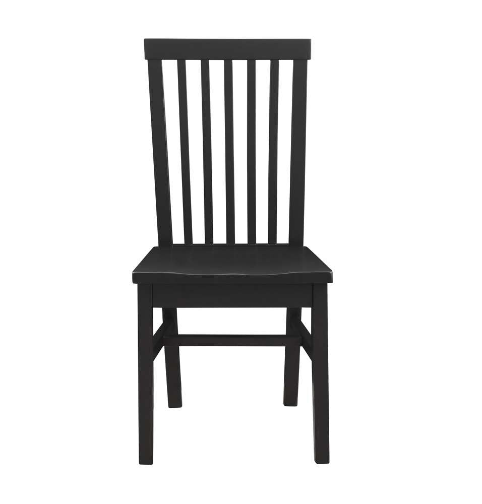 Linon Home Decor - Percival Side Chair Black (Set of 2) - CH246BLK02KD veiw 2