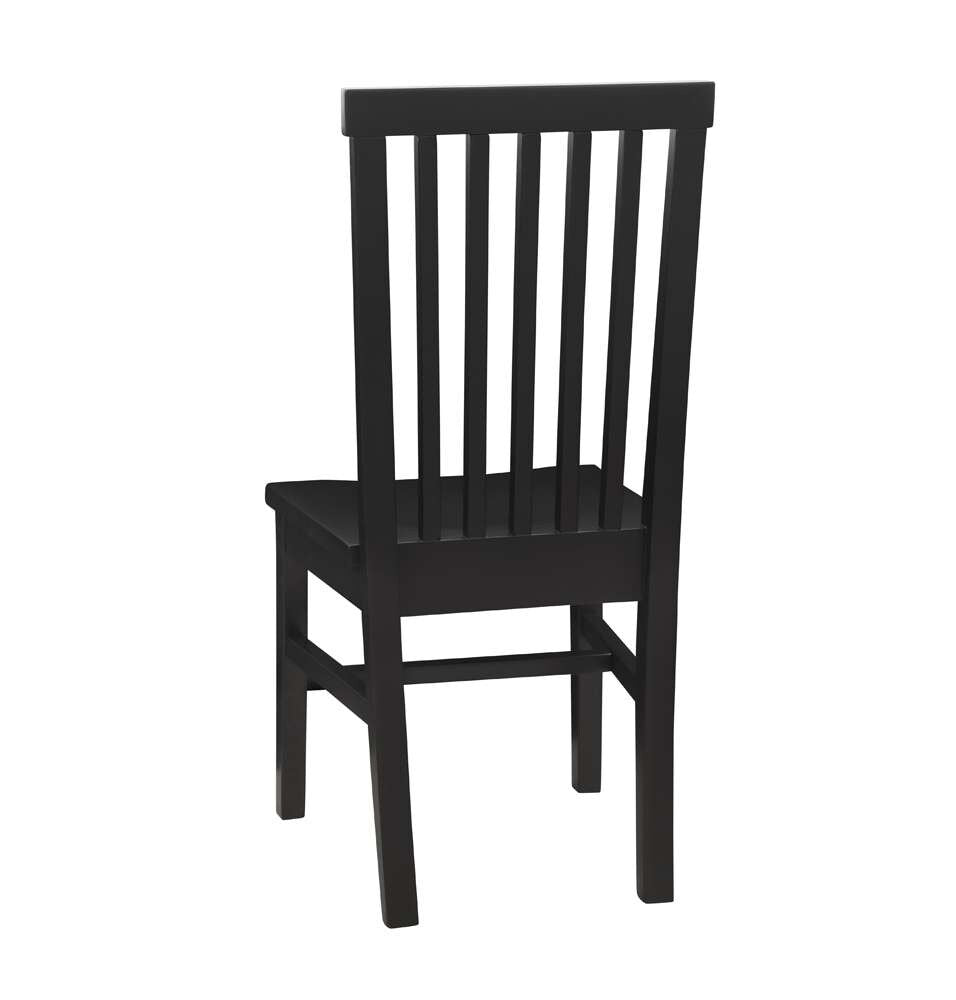 Linon Home Decor - Percival Side Chair Black (Set of 2) - CH246BLK02KD veiw 4