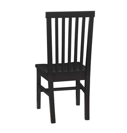 Linon Home Decor - Percival Side Chair Black (Set of 2) - CH246BLK02KD veiw 4
