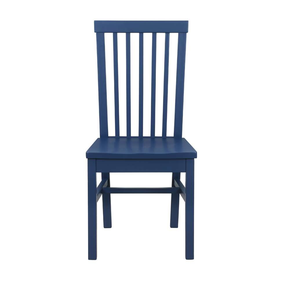 Linon Home Decor - Percival Side Chair Navy (Set of 2) - CH246NVY02KD veiw 2