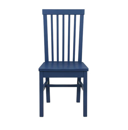 Linon Home Decor - Percival Side Chair Navy (Set of 2) - CH246NVY02KD veiw 2
