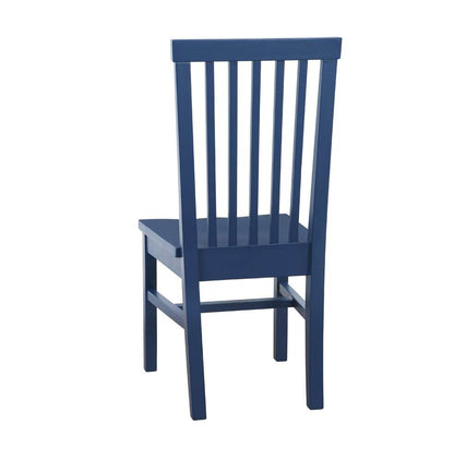 Linon Home Decor - Percival Side Chair Navy (Set of 2) - CH246NVY02KD veiw 4