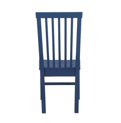 Linon Home Decor - Percival Side Chair Navy (Set of 2) - CH246NVY02KD veiw 5