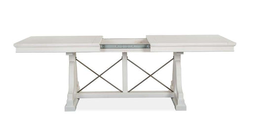 Magnussen- Heron Cove - Trestle Dining Table -D4400-25 veiw 1