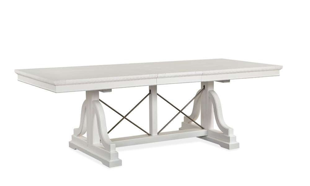 Magnussen- Heron Cove - Trestle Dining Table -D4400-25 veiw 3