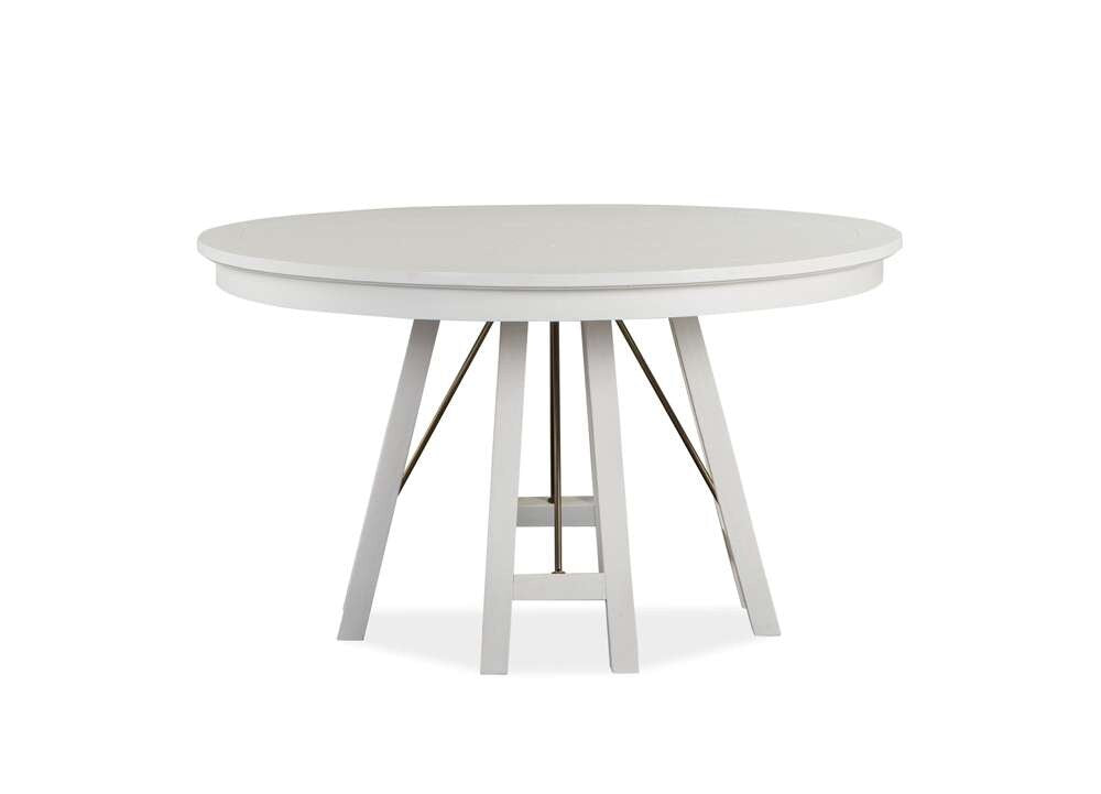 Magnussen- Heron Cove - Wood 52in Round Dining Table KD -D4400-27 veiw 1