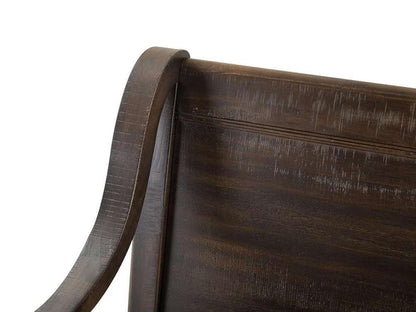 Magnussen- Westley Falls - Wood Bench w/Back KD -D4399-79 veiw 7