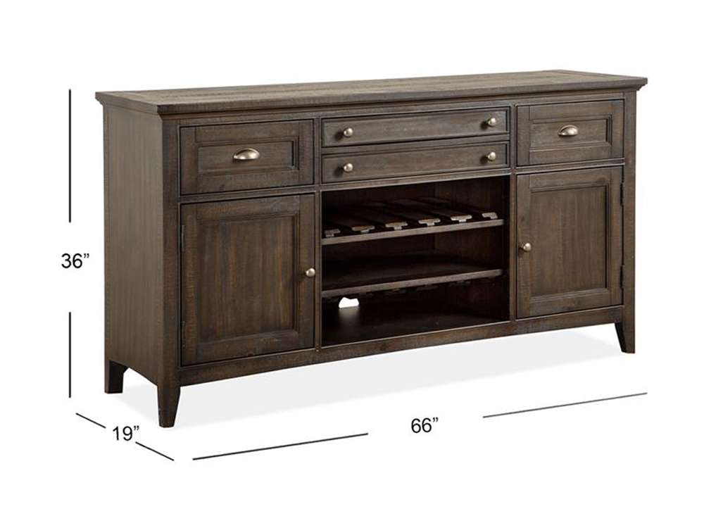 Magnussen- Westley Falls - Wood Buffet SU -D4399-14 veiw 3
