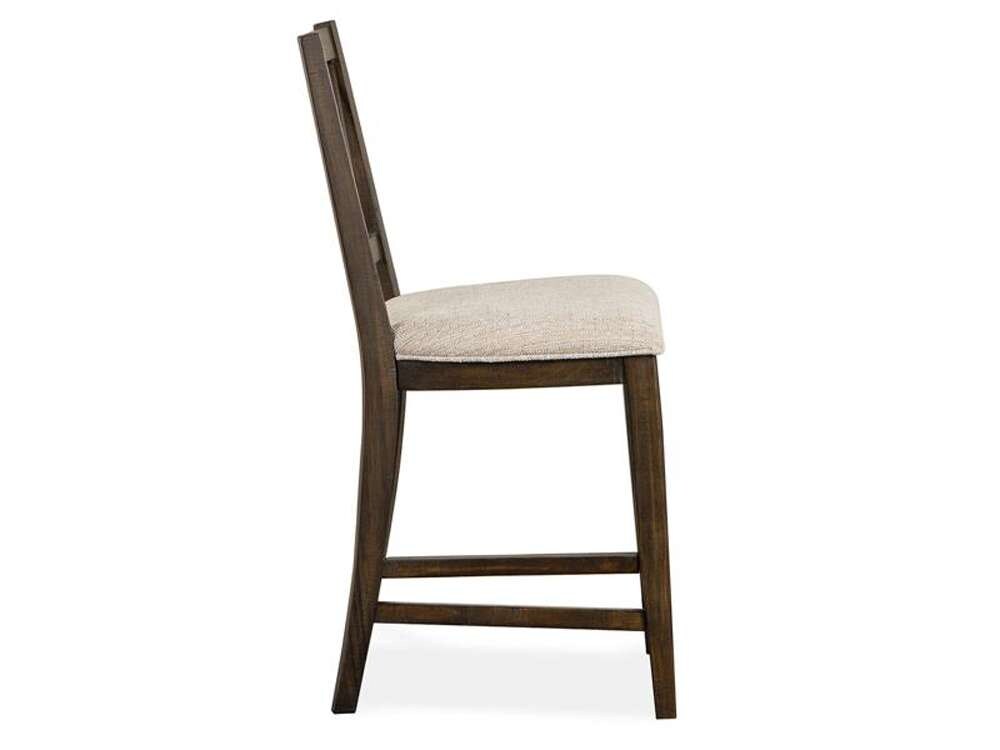 Magnussen- Westley Falls - Wood Counter Chair w/Upholstered Seat (Set of 2) KD -D4399-82 veiw 2