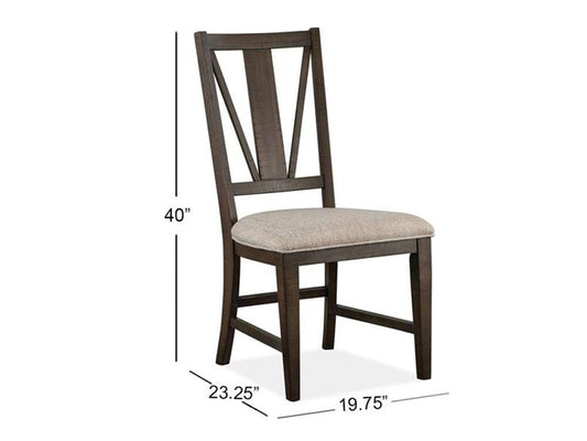 Magnussen- Westley Falls - Wood Dining Side Chair w/Upholstered Seat (Set of 2) KD -D4399-62 veiw 2