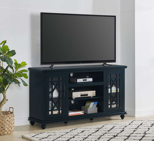 Martin Svensson Home -  Elegant 2 Door TV Stand, Catalina Blue - 910195 veiw 1