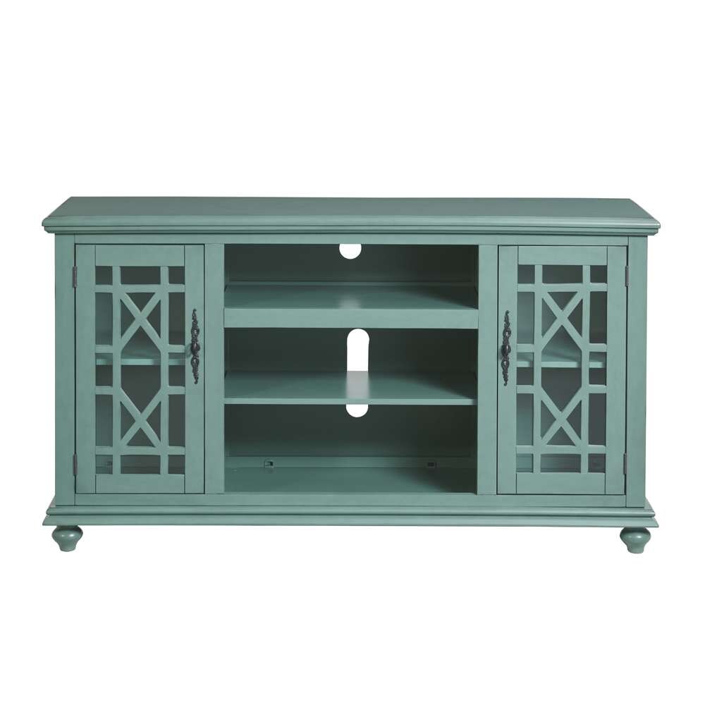 Martin Svensson Home -  Elegant 2 Door TV Stand, Antique Teal - 910191 veiw 8