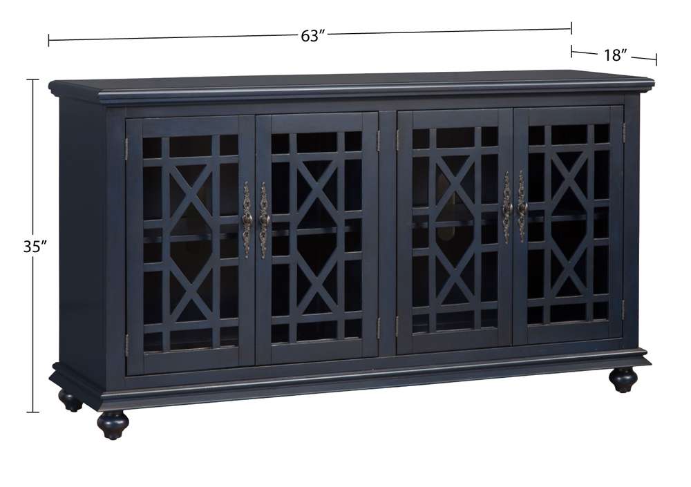Martin Svensson Home -  Elegant 2 Door TV Stand, Antique White - 910193 veiw 7