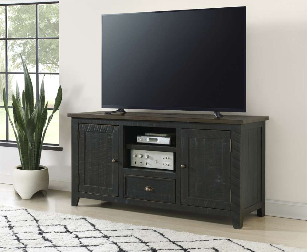 Martin Svensson Home -  Monterey 60in TV Stand, Black and Brown - 909802 veiw 4