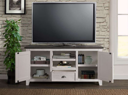 Martin Svensson Home -  Monterey TV Stand, White with Grey Top - 909805 veiw 3
