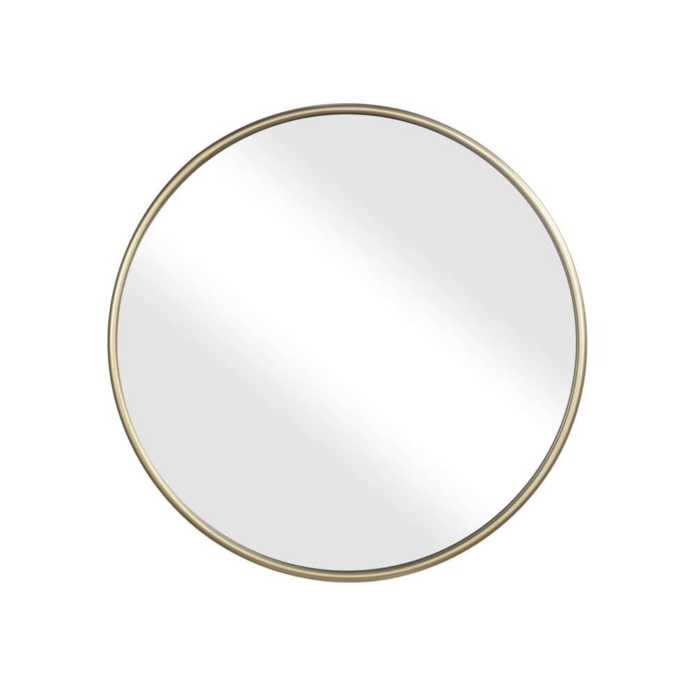 Martin Svensson Home -  Round 30in Gold Framed Round Wall Mirror - 120203 veiw 4