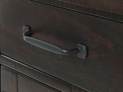 Martin Svensson Home -  Rustic Chairside Table with Power, Espresso - 890178 veiw 5