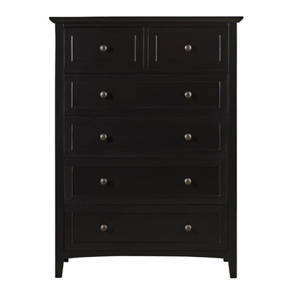 Modus Furniture - Paragon Five Drawer Chest in Black - 4N0284 veiw 3