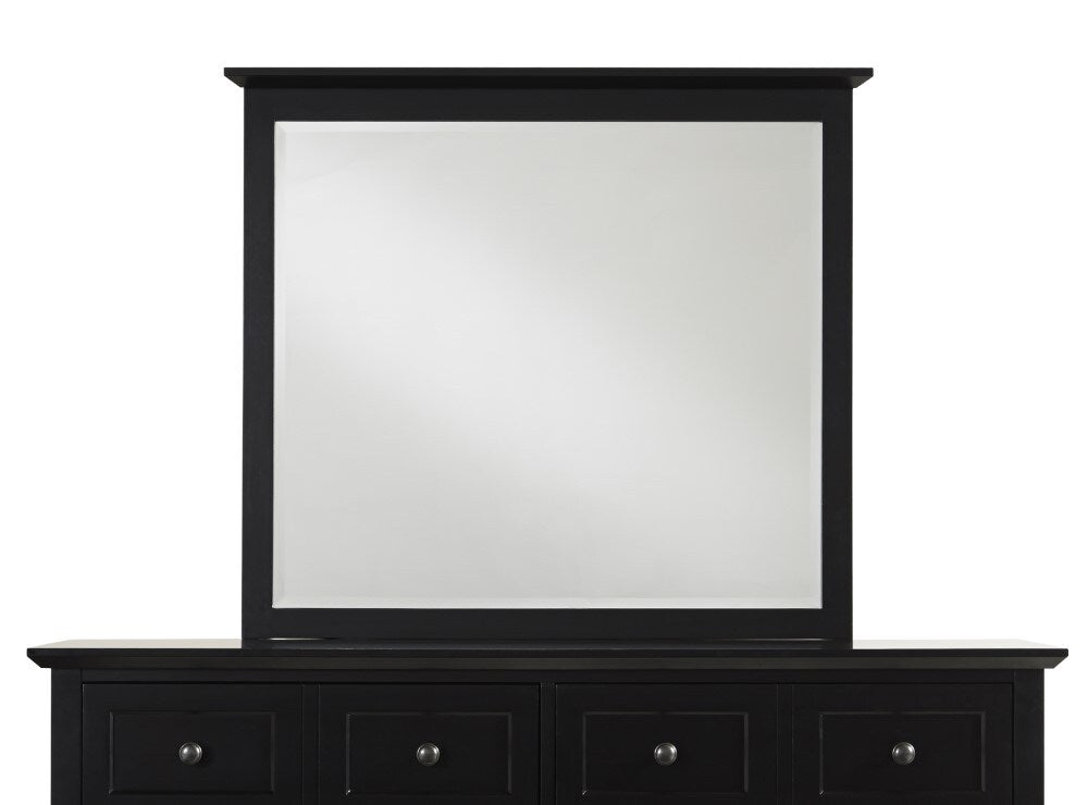 Modus Furniture - Paragon Beveled Glass Mirror in Black - 4N0283 veiw 3