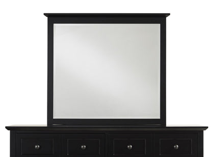 Modus Furniture - Paragon Beveled Glass Mirror in Black - 4N0283 veiw 3