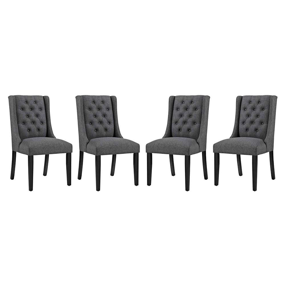 Modway - Baronet Dining Chair Fabric (Set of 4) - EEI-3558-GRY veiw 1