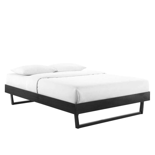 Modway - Billie Full Wood Platform Bed Frame - MOD-6213-BLK veiw 1