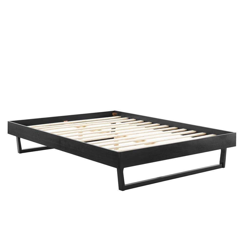 Modway - Billie Full Wood Platform Bed Frame - MOD-6213-BLK veiw 3