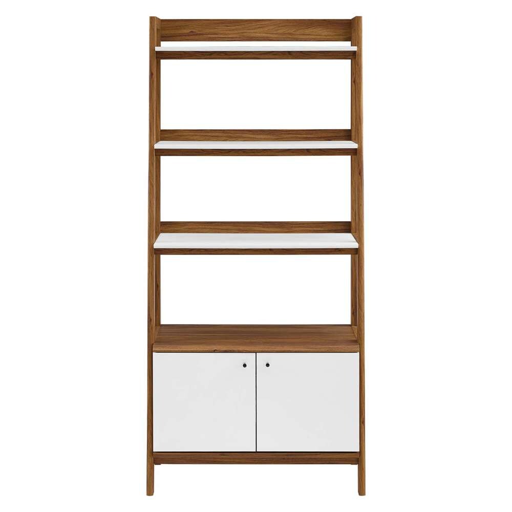 Modway - Bixby 33in Bookshelf - EEI-4656-WAL-WHI veiw 4