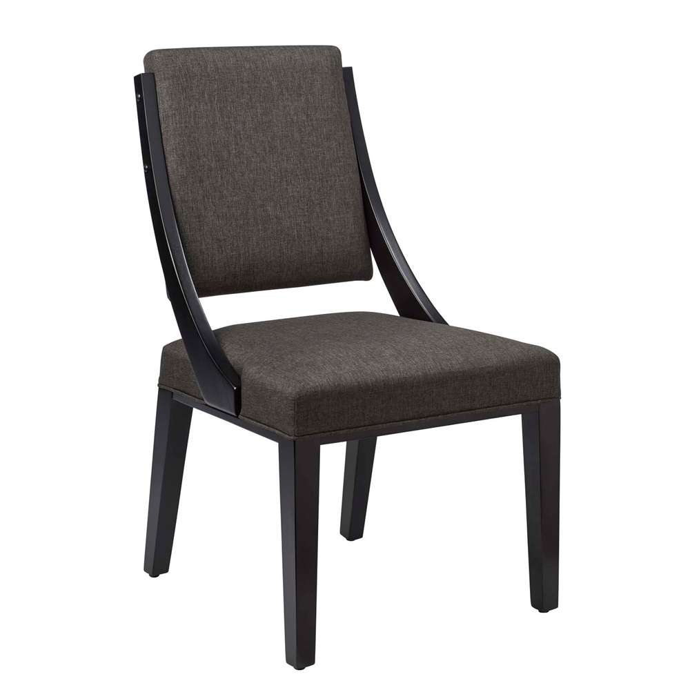 Modway - Cambridge Upholstered Fabric Dining Chairs - (Set of 2) - EEI-4553-GRY veiw 3