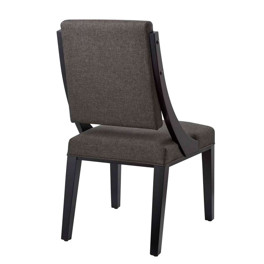 Modway - Cambridge Upholstered Fabric Dining Chairs - (Set of 2) - EEI-4553-GRY veiw 5