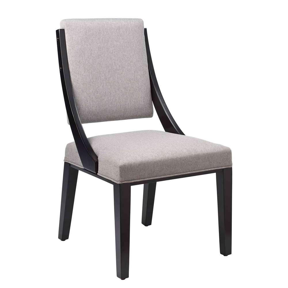 Modway - Cambridge Upholstered Fabric Dining Chairs - (Set of 2) - EEI-4553-LGR veiw 3