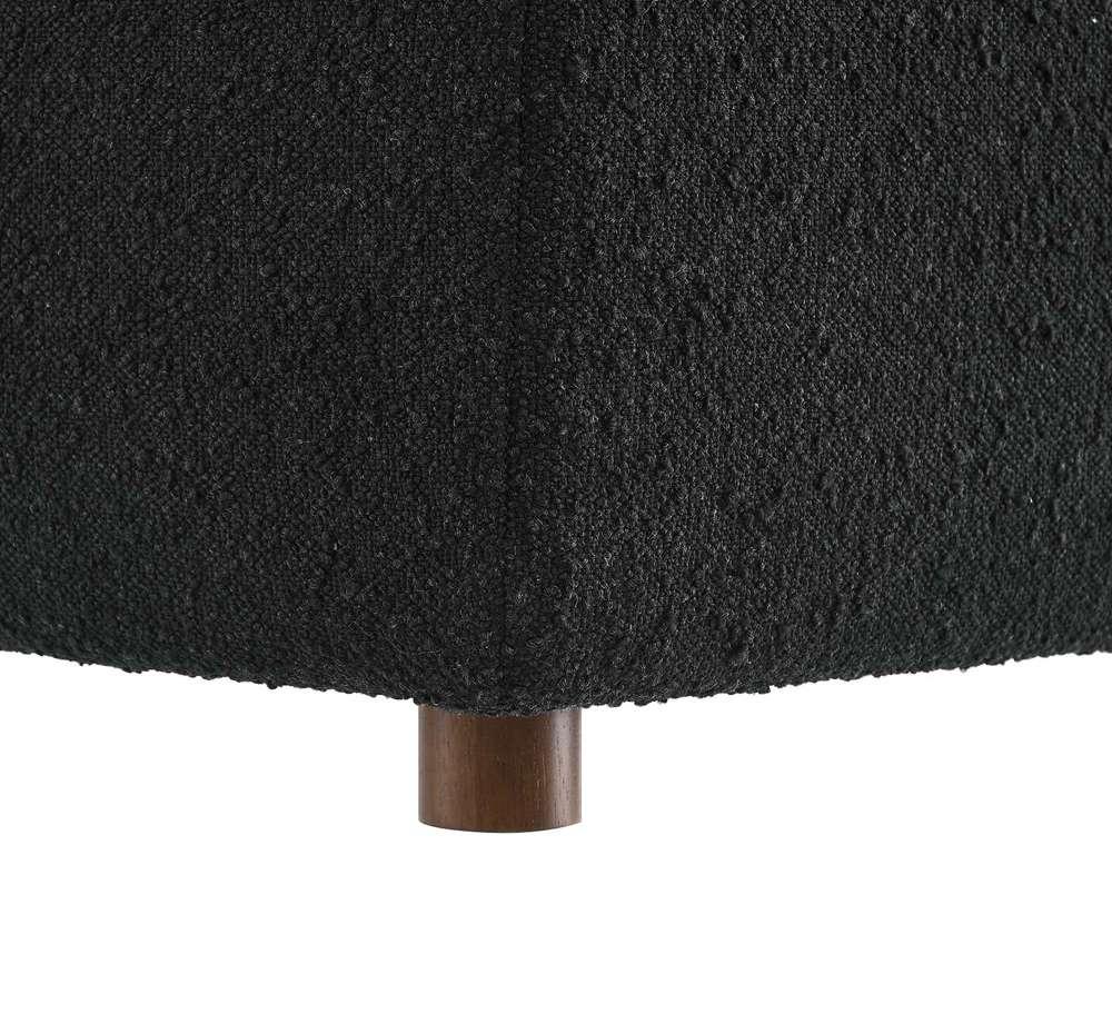 Modway - Commix Down Filled Overstuffed Boucle Fabric Armless Chair - EEI-6257-BLK veiw 6