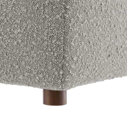 Modway - Commix Down Filled Overstuffed Boucle Fabric Armless Chair in Light Gray - EEI-6257-LGR veiw 6