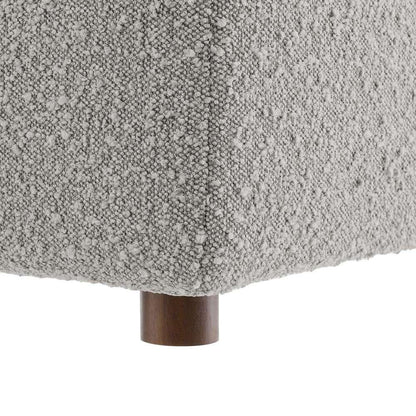 Modway - Commix Down Filled Overstuffed Boucle Fabric Corner Chair in Light Gray - EEI-6259-LGR veiw 5