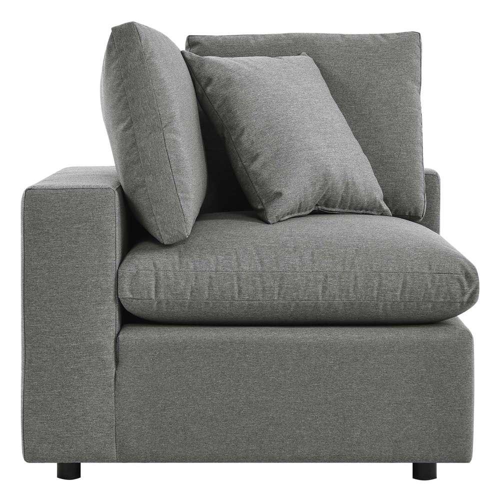 Modway - Commix Overstuffed Outdoor Patio Corner Chair - EEI-4904-CHA veiw 4